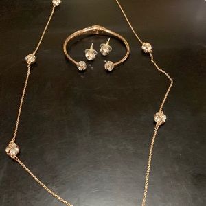 Kate spade Lady Marmalade earrings necklace and bracelet